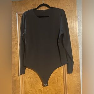 Express Long Sleeve Body Contour Bodysuit